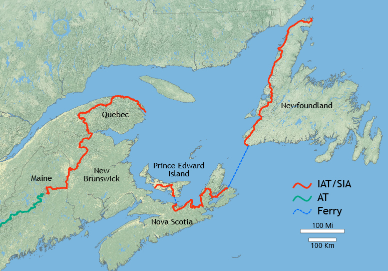 International Appalachian Trail New-Brunswick